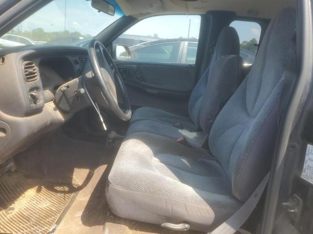 1B7GL22X8XS103094 - 1999 DODGE DAKOTA BLACK photo 7