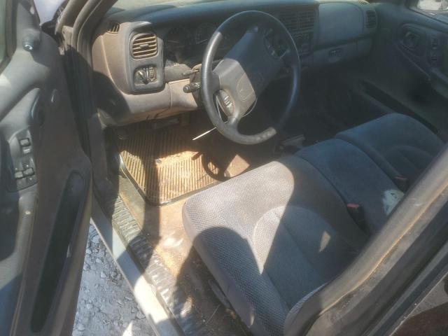 1B7GL22X8XS103094 - 1999 DODGE DAKOTA BLACK photo 8