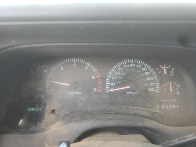 1B7GL22X8XS103094 - 1999 DODGE DAKOTA BLACK photo 9