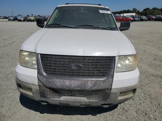1FMPU16L84LB34152 - 2004 FORD EXPEDITION XLT თეთრი ფოტო 5