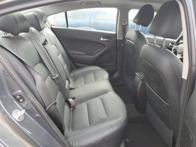 KNAFZ4A84G5529294 - 2016 KIA FORTE EX BLUE photo 10