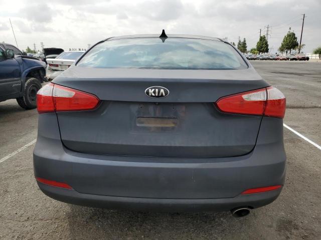 KNAFZ4A84G5529294 - 2016 KIA FORTE EX BLUE photo 6