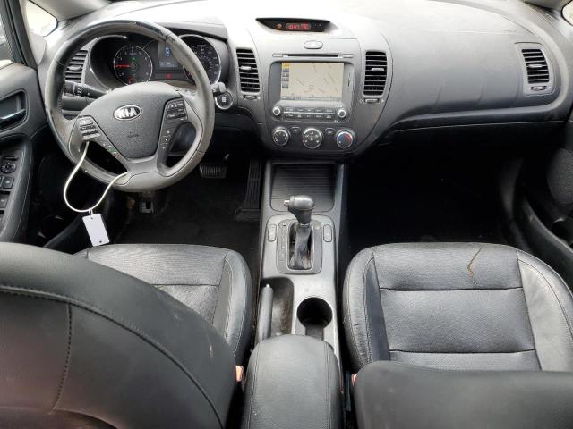 KNAFZ4A84G5529294 - 2016 KIA FORTE EX BLUE photo 8