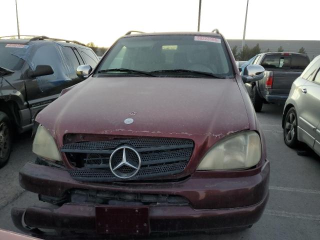 4JGAB54E5YA160538 - 2000 MERCEDES-BENZ ML 320 RED photo 5