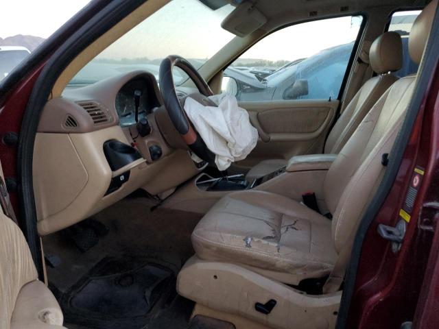 4JGAB54E5YA160538 - 2000 MERCEDES-BENZ ML 320 RED photo 7