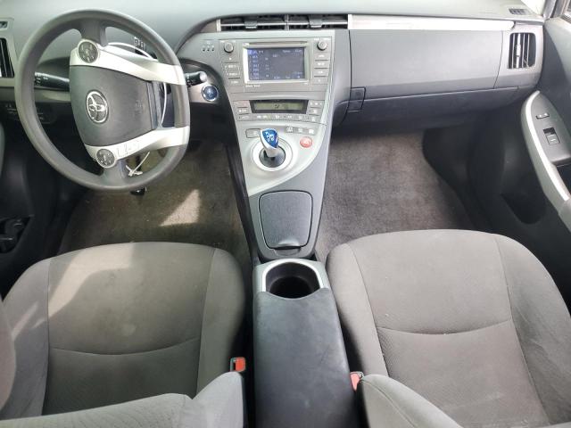 JTDKN3DP2E3055817 - 2014 TOYOTA PRIUS PLUG SILVER photo 8