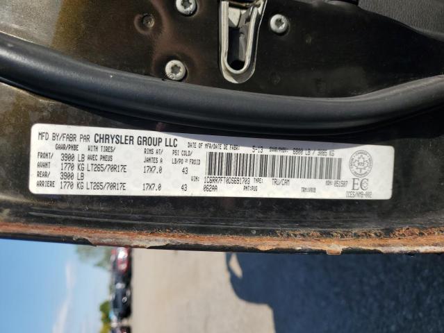 1C6RR7FT0DS691703 - 2013 RAM 1500 ST BLACK photo 12