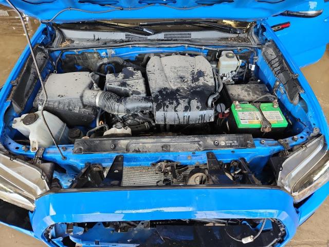 5TFCZ5AN2KX166315 - 2019 TOYOTA TACOMA DOUBLE CAB 蓝色 照片 11