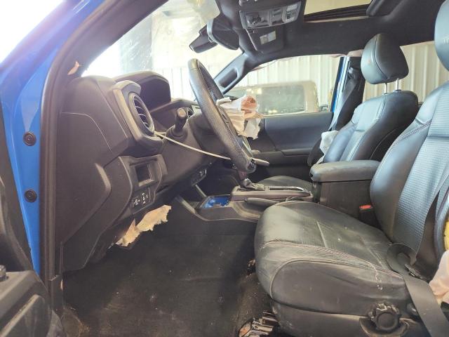 5TFCZ5AN2KX166315 - 2019 TOYOTA TACOMA DOUBLE CAB 蓝色 照片 7