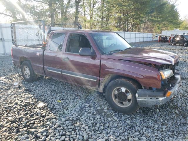 2GCEC19V131314430 - 2003 CHEVROLET SILVERADO C1500 BURGUNDY photo 4