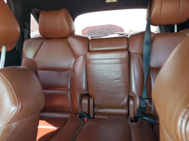 2HNYD2H70BH510166 - 2011 ACURA MDX ADVANCE BLACK photo 10