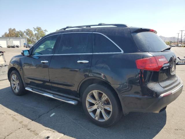 2HNYD2H70BH510166 - 2011 ACURA MDX ADVANCE BLACK photo 2