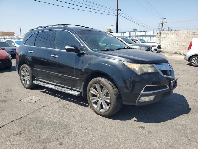 2HNYD2H70BH510166 - 2011 ACURA MDX ADVANCE BLACK photo 4