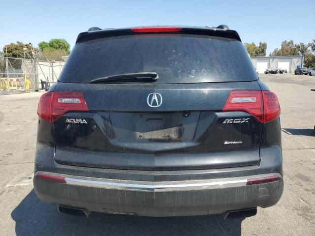 2HNYD2H70BH510166 - 2011 ACURA MDX ADVANCE BLACK photo 6