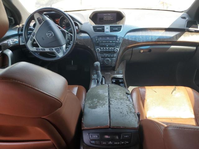 2HNYD2H70BH510166 - 2011 ACURA MDX ADVANCE BLACK photo 8