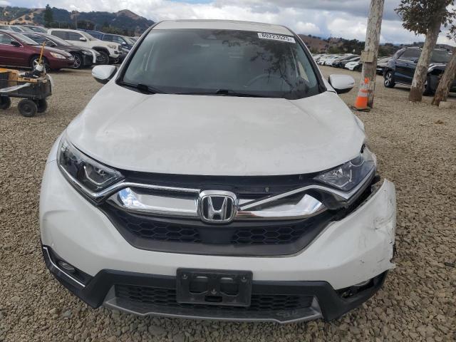 5J6RW2H8XKA013356 - 2019 HONDA CR-V EXL WHITE photo 5