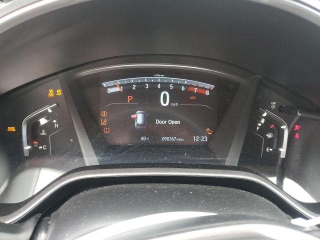 5J6RW2H8XKA013356 - 2019 HONDA CR-V EXL WHITE photo 9