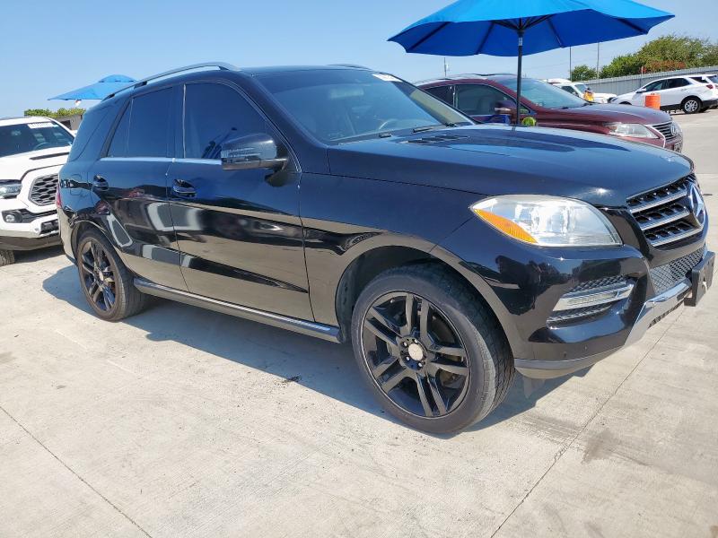 4JGDA5JB2FA570544 - 2015 MERCEDES-BENZ ML 350 BLACK photo 4
