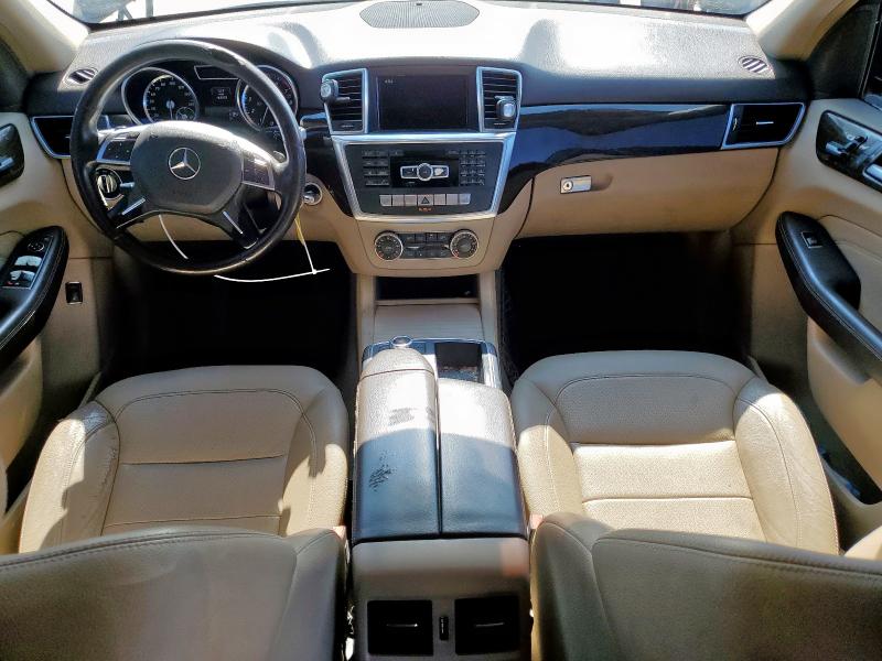 4JGDA5JB2FA570544 - 2015 MERCEDES-BENZ ML 350 BLACK photo 8