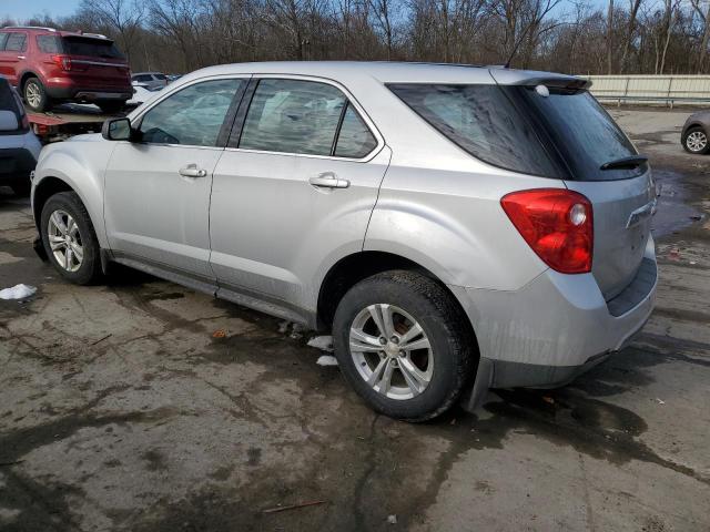 2GNALBEK1D6332311 - 2013 CHEVROLET EQUINOX LS SILVER photo 2