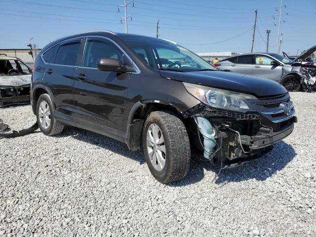 5J6RM4H7XDL083486 - 2013 HONDA CR-V EXL BLACK photo 4