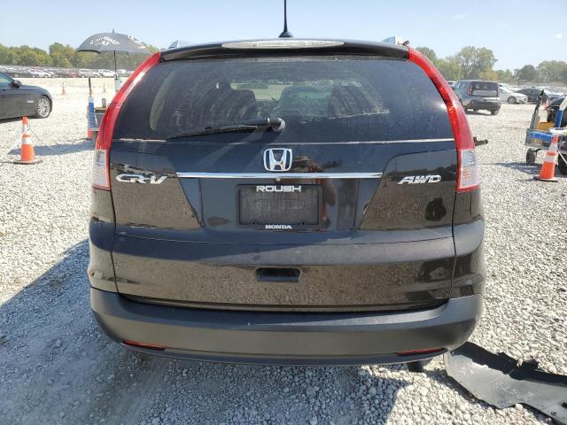 5J6RM4H7XDL083486 - 2013 HONDA CR-V EXL BLACK photo 6