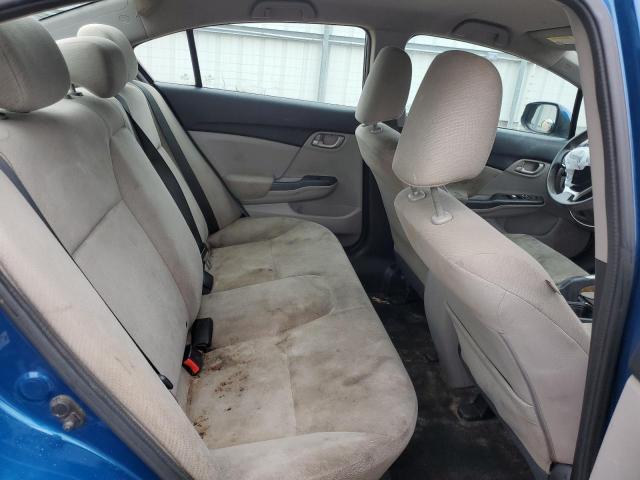 2HGFB2F54DH555748 - 2013 HONDA CIVIC LX 蓝色 照片 10