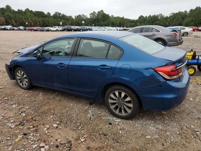 2HGFB2F54DH555748 - 2013 HONDA CIVIC LX 蓝色 照片 2