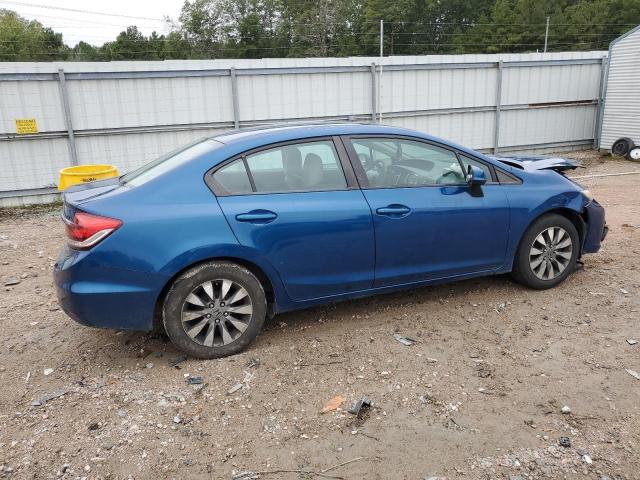 2HGFB2F54DH555748 - 2013 HONDA CIVIC LX 蓝色 照片 3