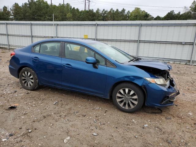 2HGFB2F54DH555748 - 2013 HONDA CIVIC LX 蓝色 照片 4