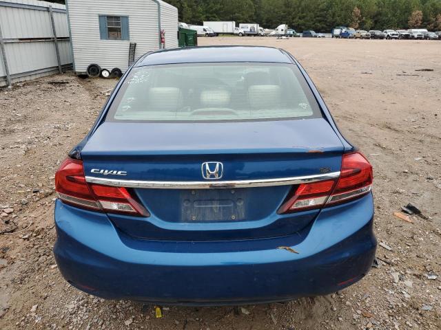 2HGFB2F54DH555748 - 2013 HONDA CIVIC LX 蓝色 照片 6
