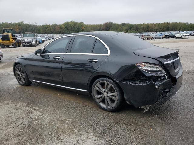 55SWF4JB2GU174260 - 2016 MERCEDES-BENZ C 300 BLACK photo 2