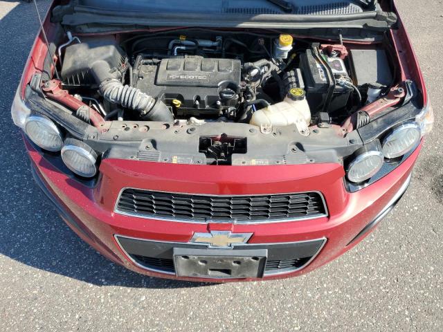 1G1JC5SB5E4159791 - 2014 CHEVROLET SONIC LT RED photo 11