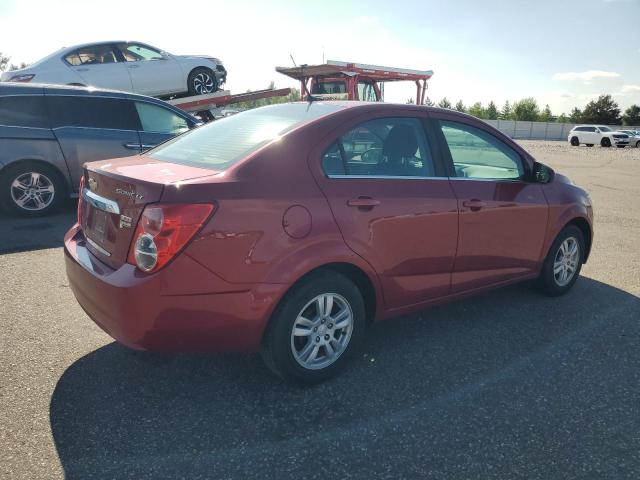1G1JC5SB5E4159791 - 2014 CHEVROLET SONIC LT RED photo 3