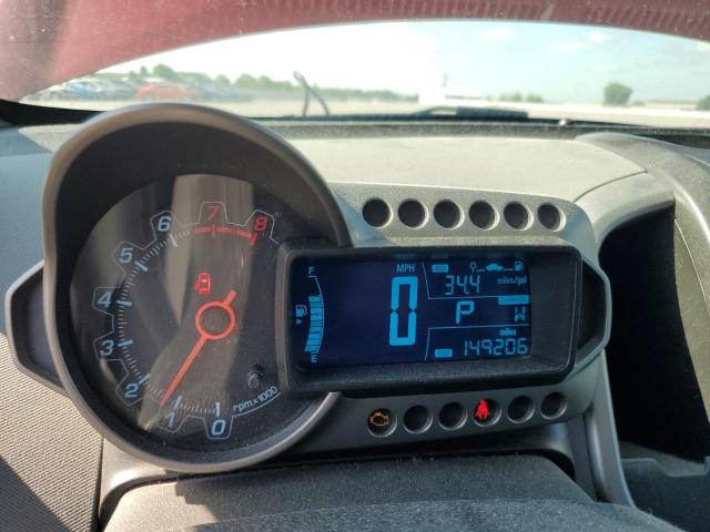 1G1JC5SB5E4159791 - 2014 CHEVROLET SONIC LT RED photo 9