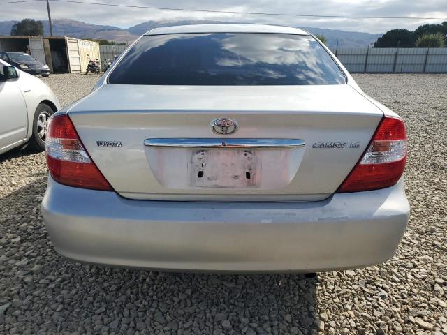 4T1BE32K54U299666 - 2004 TOYOTA CAMRY LE SILVER photo 6