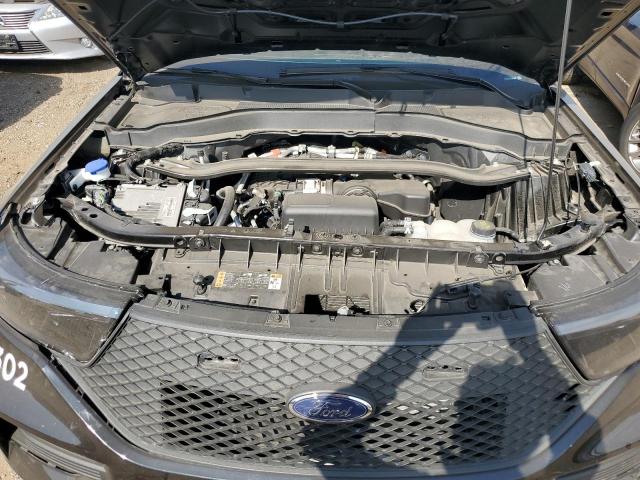 1FM5K8AB1NGB81425 - 2022 FORD EXPLORER POLICE INTERCEPTOR BLACK photo 11