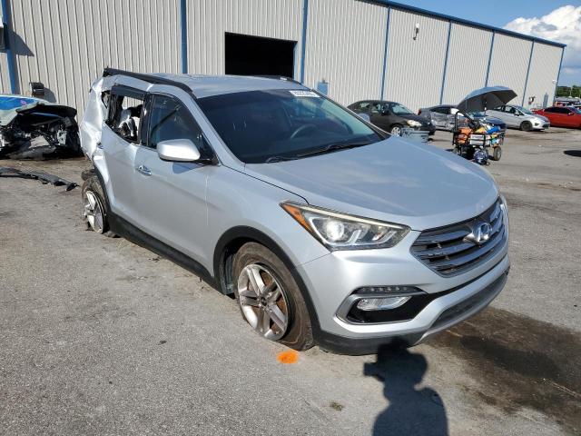 5XYZU3LB0HG407025 - 2017 HYUNDAI SANTA FE SPORT SILVER photo 4