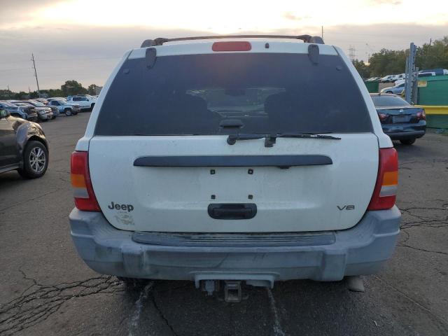 1J4GW48N0YC412234 - 2000 JEEP GRAND CHER LAREDO თეთრი ფოტო 6