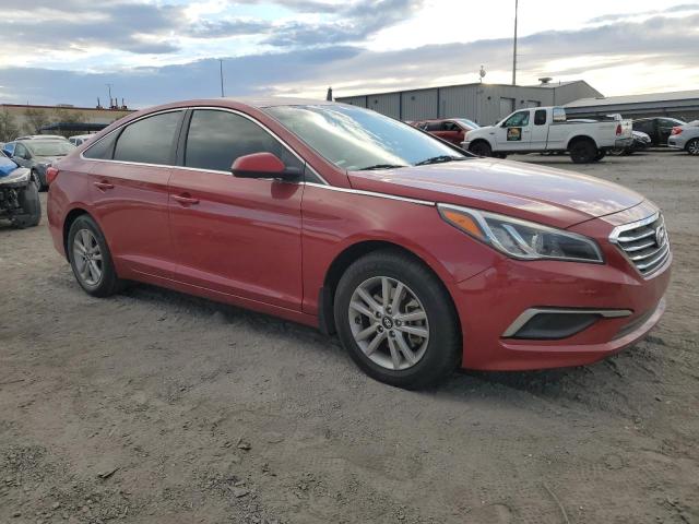 5NPE24AF8HH590277 - 2017 HYUNDAI SONATA SE BURGUNDY photo 4