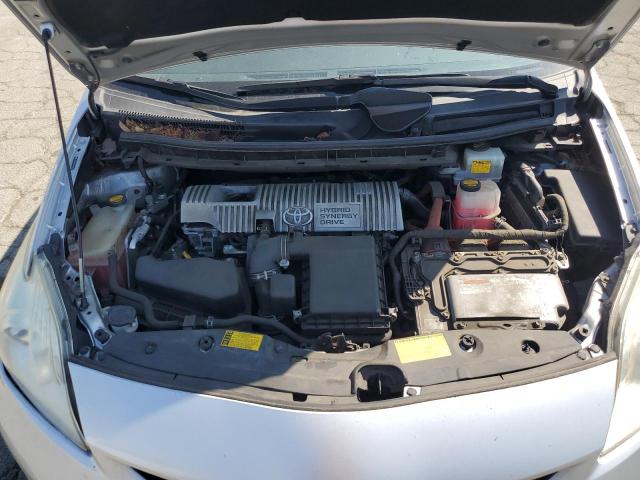 JTDKN3DU3C5484732 - 2012 TOYOTA PRIUS SILVER photo 11