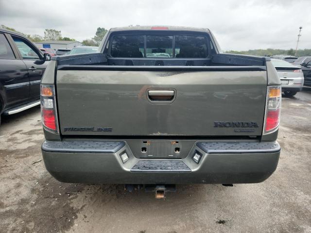 2HJYK16547H522296 - 2007 HONDA RIDGELINE RTL GREEN photo 6