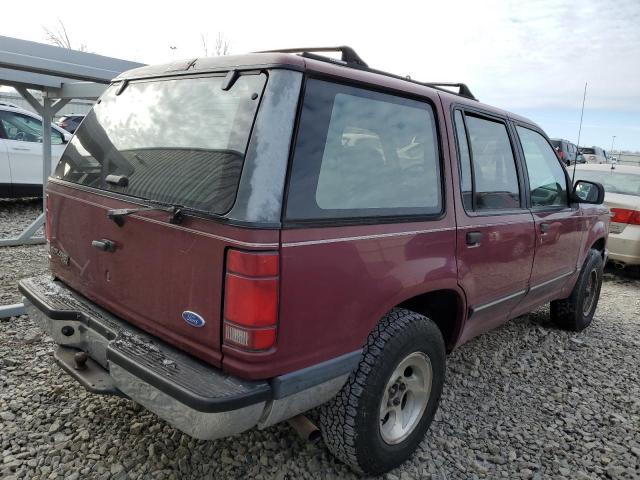 1FMDU32X9NUD77021 - 1992 FORD EXPLORER MAROON photo 3