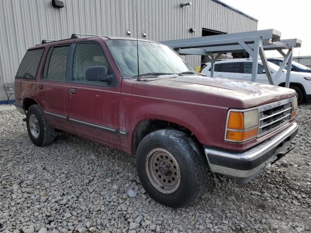 1FMDU32X9NUD77021 - 1992 FORD EXPLORER MAROON photo 4