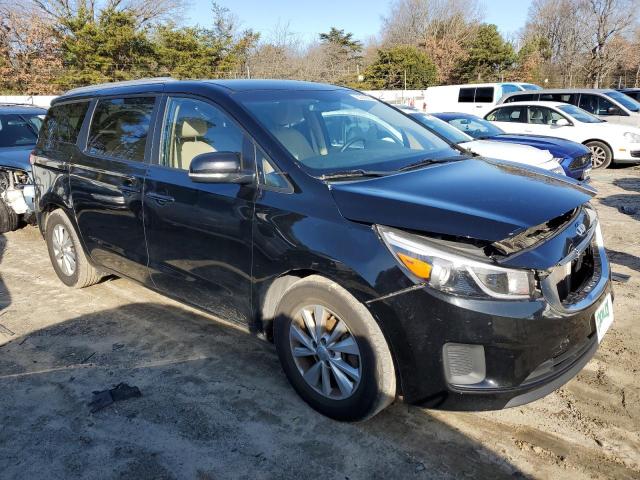 KNDMB5C14G6087700 - 2016 KIA SEDONA LX BLACK photo 4