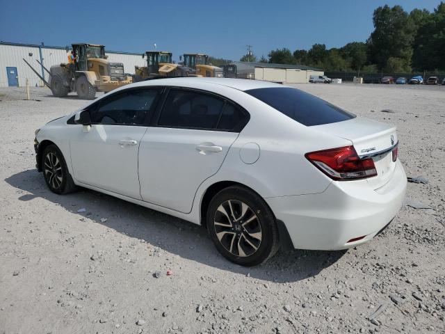 19XFB2F87DE057015 - 2013 HONDA CIVIC EX WHITE photo 2