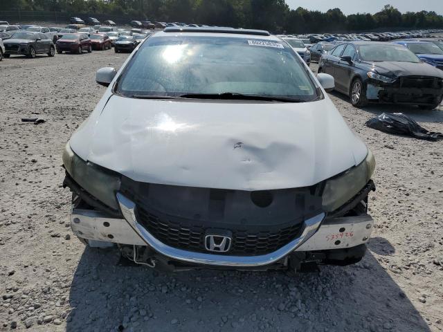 19XFB2F87DE057015 - 2013 HONDA CIVIC EX WHITE photo 5