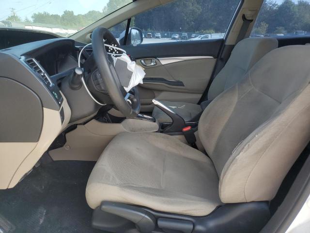 19XFB2F87DE057015 - 2013 HONDA CIVIC EX WHITE photo 7