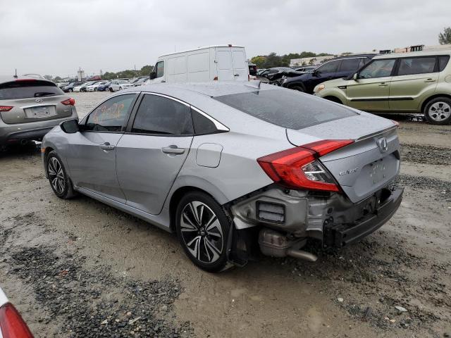 2HGFC1F38HH649742 - 2017 HONDA CIVIC EX SILVER photo 2