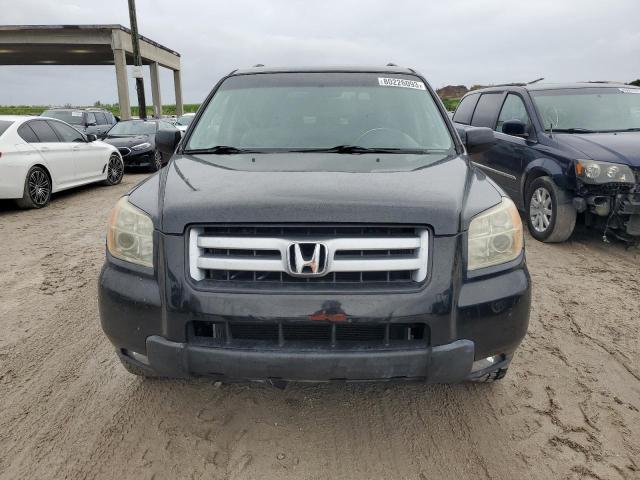 5FNYF28407B009457 - 2007 HONDA PILOT EX BLACK photo 5